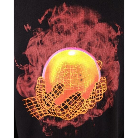 Off-White Black Hands and Planet Sweatshirt Large New Virgil Abloh - Picture 4 of 16